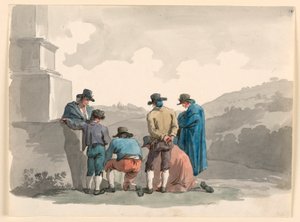 Mit Geld spielen von Bartolomeo Pinelli