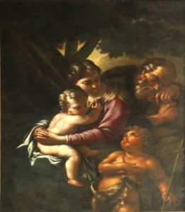 Heilige Familie und Heiliger Johannes von Bartolomeo Schedoni