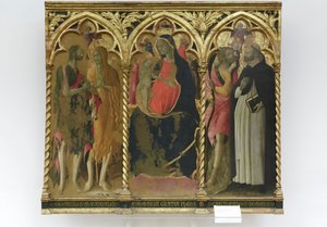 Madonna mit Kind und den Heiligen Johannes dem Täufer, Maria Magdalena
