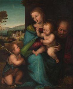 Die Heilige Familie mit dem kleinen Johannes dem Täufer