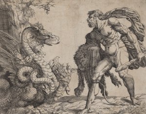 Herkules und die Hydra, 1552
