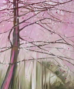 Träumender rosa Wald von Beata Brząkalik-Gburek