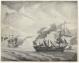 Seeschlacht bei Cadiz, 1781