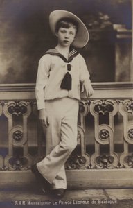 Der Herzog von Brabant, Prinz Leopold von Belgien