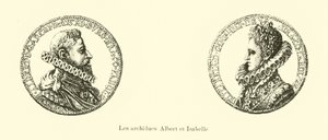 Albert VII., Erzherzog von Österreich und Isabella von Spanien, Statthalter der Spanischen Niederlande von Belgian School