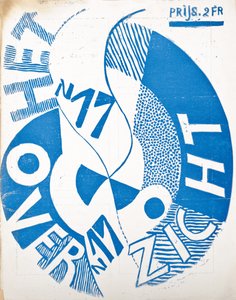 Titelblatt für die Zeitschrift "Het Overzicht", ca. 1922-1925