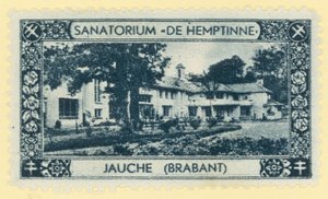 De Hemptinne Sanatorium, Jauche, Brabant, Belgien von Belgian School