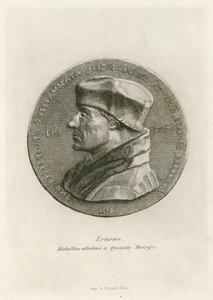 Erasmus, Medaillon zugeschrieben Quentin Massys