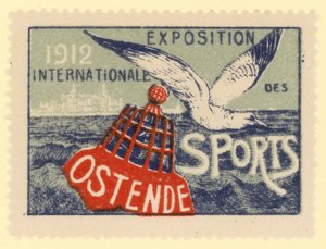 Internationale Sportausstellung, Oostende, Belgien, 1912 von Belgian School