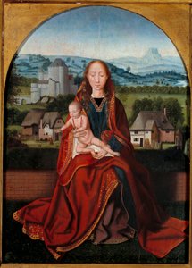 Madonna mit Kind von Belgian School