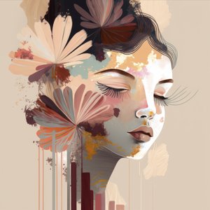 Elegante florale Gelassenheit