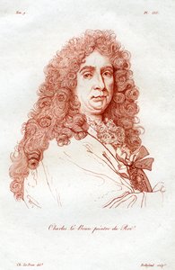 Charles le Brun, französischer Barockmaler, 19. Jahrhundert