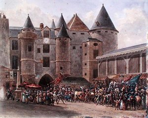Die gemästete Kuh in Chatelet von Benard Benard