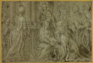 Anbetung der Könige von Benedetto Caliari