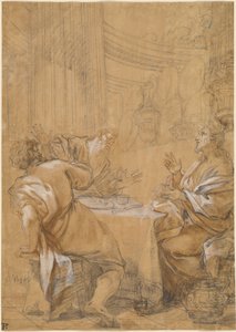 Das Abendmahl in Emmaus von Benedetto Luti
