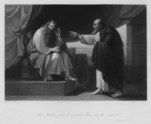 Nathan und David, II Samuel XII, 7