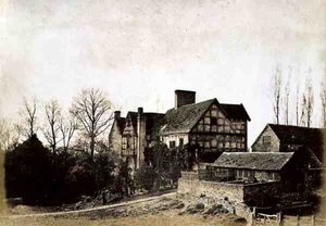 Bredicot Court, ca. 1852 von Benjamin Brecknell Turner