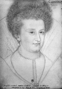 Porträt von Jacqueline de Bueil (1580-1651) Gräfin von Moret von Benjamin Foulon