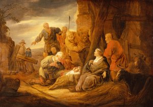 Die Anbetung der Hirten von Benjamin Gerritsz. Cuyp