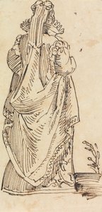 Studie einer Frau von hinten