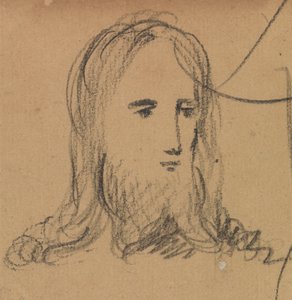 Studie des Gesichts von Jesus