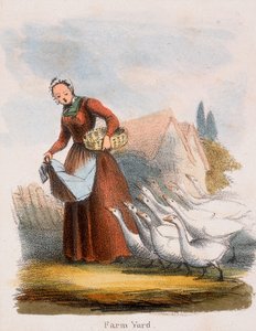 Bauernhof, um 1845