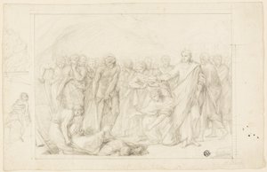 Tod des Ananias von Benjamin West