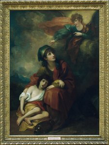 Hagar und Ismael von Benjamin West