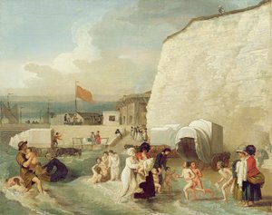 Der Badeplatz in Ramsgate, ca. 1788