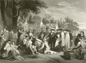 William Penns Vertrag mit den Indianern