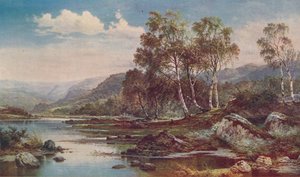 Das Tal des Llugwy, 1883, ca. 1900 von Benjamin Williams Leader