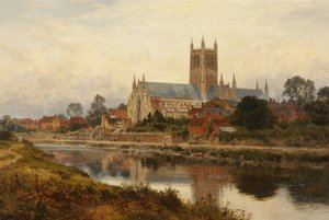Worcester Kathedrale, 1897
