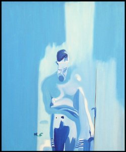 Idealer Mann im Gegenlicht überbelichtet, 2000 von Benoit Erwann Boucherot