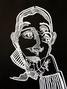 Überporträt: Joyce Carol Oates, 2021 von Benoit Erwann Boucherot