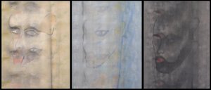 Dreifaches Selbstporträt, 2000 von Benoit Erwann Boucherot