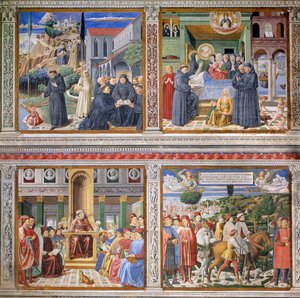 Episoden aus dem Leben des Hl. Augustinus, 1463-65