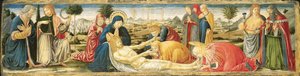 Die Beweinung Christi von Benozzo di Lese di Sandro Gozzoli