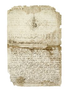 Entwurf für das Siegel der Accademia del Disegno, Florenz, ca. 1565 von Benvenuto Cellini