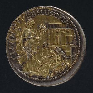 Medaille mit einer allegorischen Figur, 1533