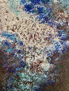 Lebendige blaue Textur