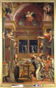 Verkündigung, ca. 1523 von Bernadino Zenale