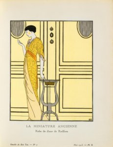 Robe de dîne de Redfern von Bernard Boutet de Monvel