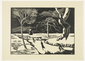 Winteransicht, Folio