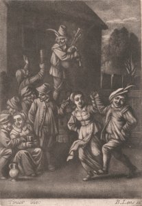 Tanzende Bauern