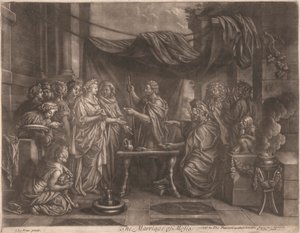 Die Hochzeit von Moses von Bernard Lens