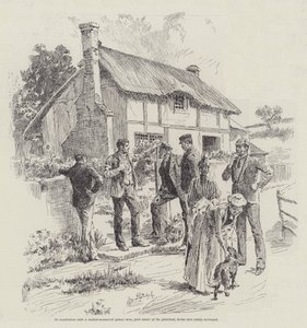 Die seltsamen Abenteuer eines Hausboots, von William Black von Bernard Partridge