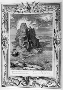 Enceladus unter dem Ätna begraben, 1733