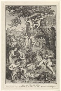 Landschaft mit Hirten und Hirtinnen von Bernard Picart