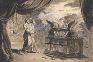 Moses bei der Bundeslade von Bernard Picart