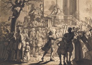 Prozession der Bräutigame des Gesetzes von Bernard Picart